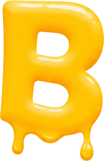BUTTRD dripping B mark